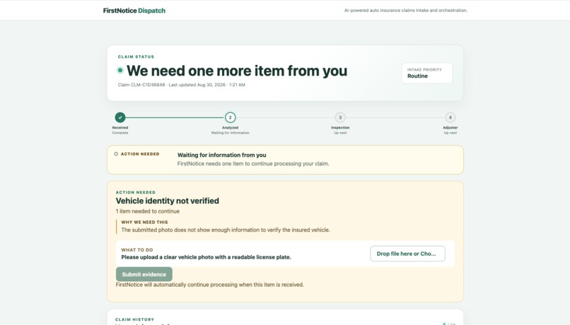FirstNotice Dispatch – screenshot 3