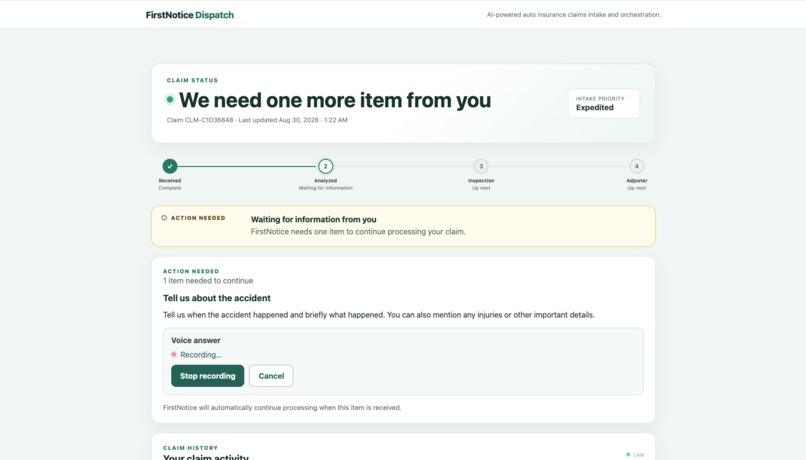 FirstNotice Dispatch – screenshot 4