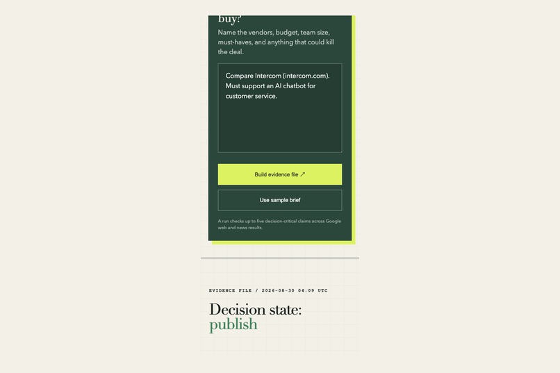 VendorProof – screenshot 3