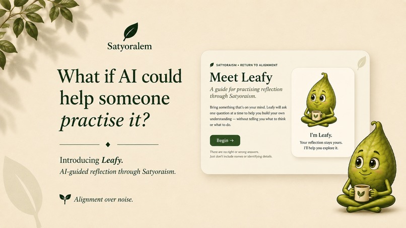 Leafy — Satyoraism Reflection – screenshot 2