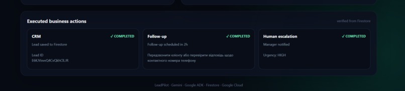 LeadPilot Agent – screenshot 2