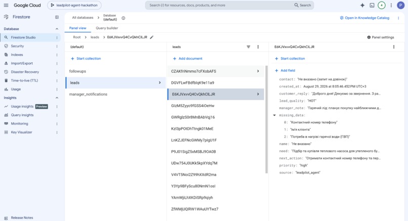 LeadPilot Agent – screenshot 3