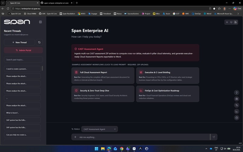 Span Enterprise AI Core – screenshot 8