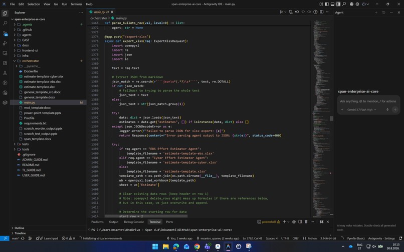 Span Enterprise AI Core – screenshot 12