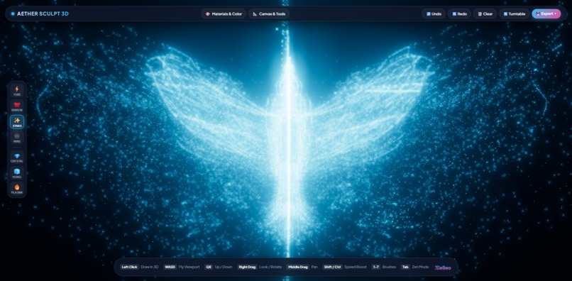 3D website – screenshot 6