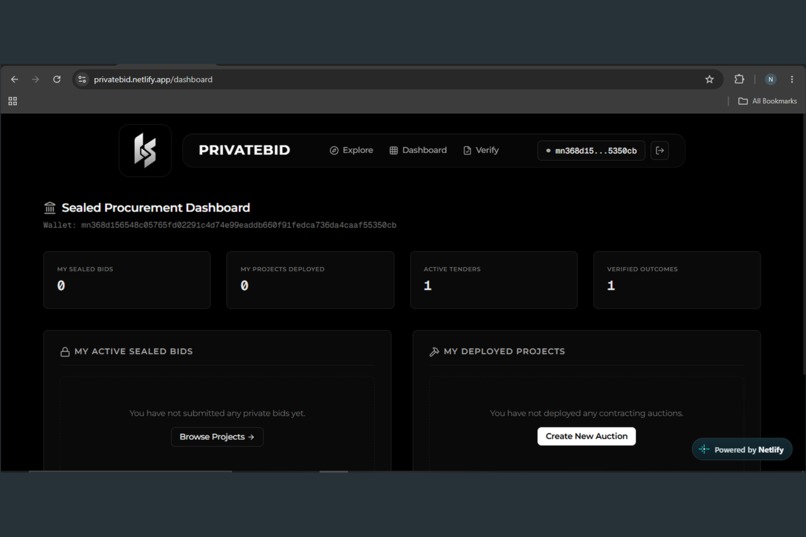PrivateBid – screenshot 7