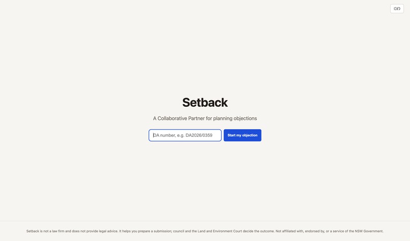 Setback – screenshot 1