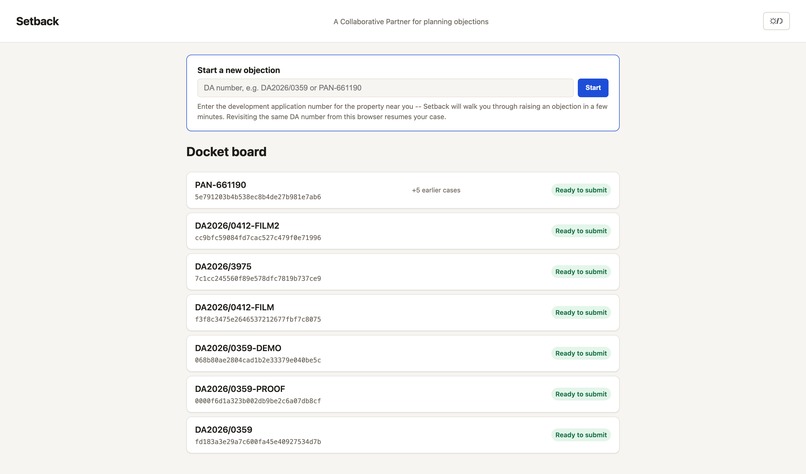 Setback – screenshot 2