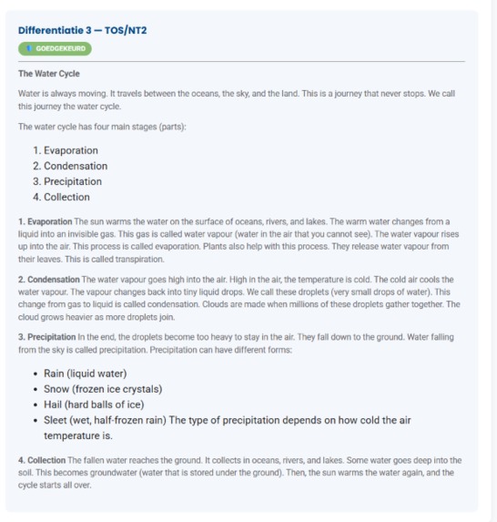 Classroom Differentiation Agent – screenshot 4