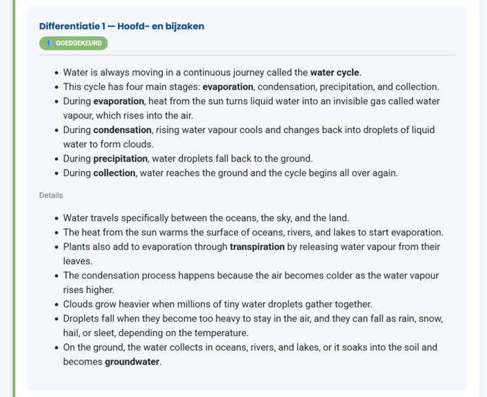 Classroom Differentiation Agent – screenshot 5