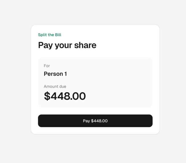 split-the-bill – screenshot 2