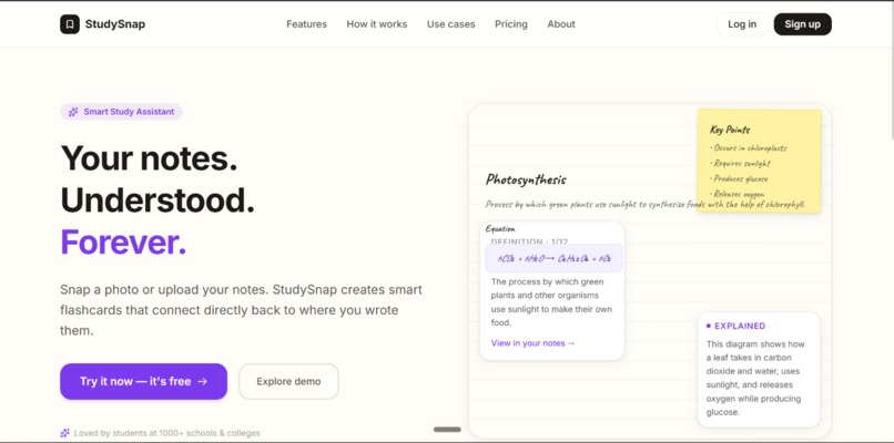SnapStudy – screenshot 2