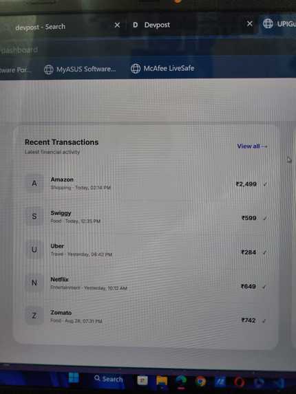 UPIGaurd-Autonomous Financial safety Agent – screenshot 4