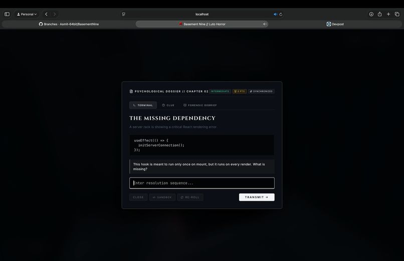 Basement Nine – screenshot 1