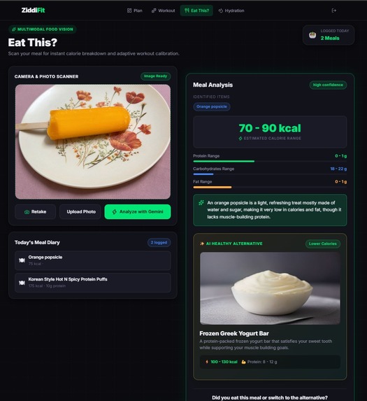 ZiddiFit – screenshot 3