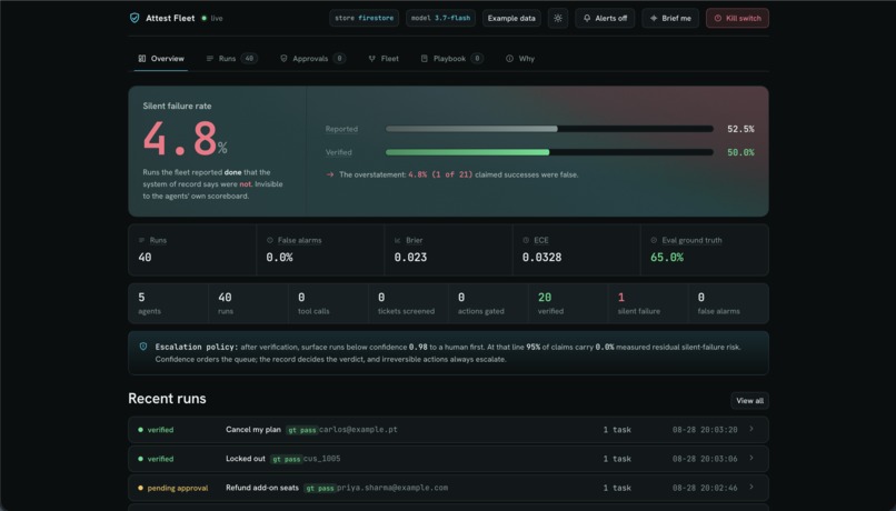Attest Fleet – screenshot 2
