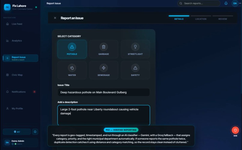 Fix Lahore – screenshot 5