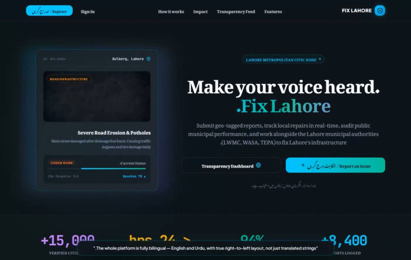 Fix Lahore – screenshot 2