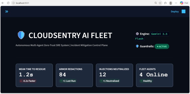 CloudSentry AI Fleet – screenshot 2