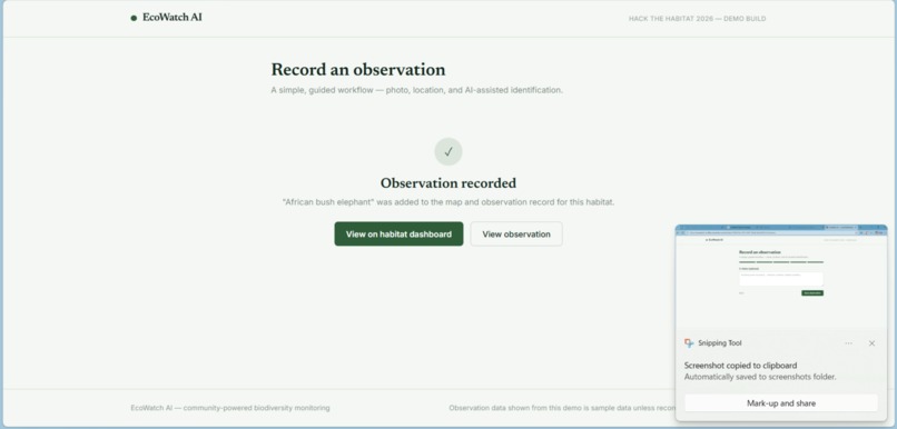 EcoWatch AI – screenshot 7
