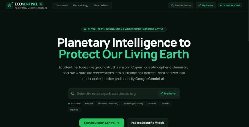 EcoSentinel AI – screenshot 2