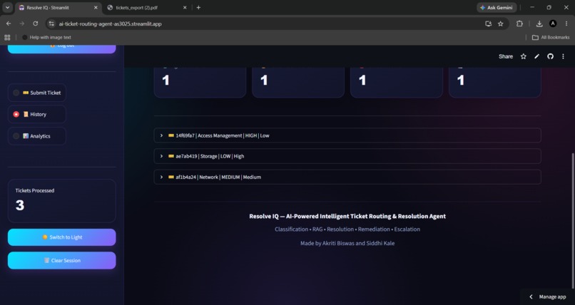 ResolveIQ — Intelligent Ticket Routing – screenshot 13