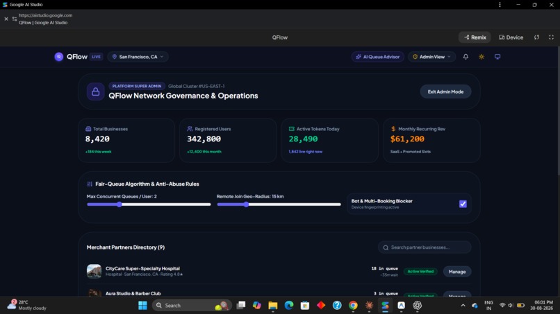 QFlow – screenshot 2