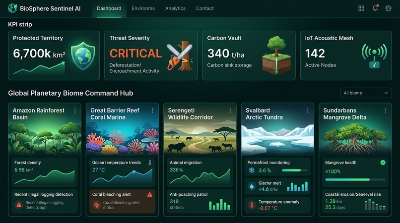 BioSphere Sentinel AI – screenshot 1