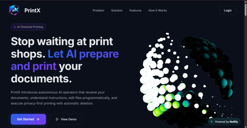 printx – screenshot 1