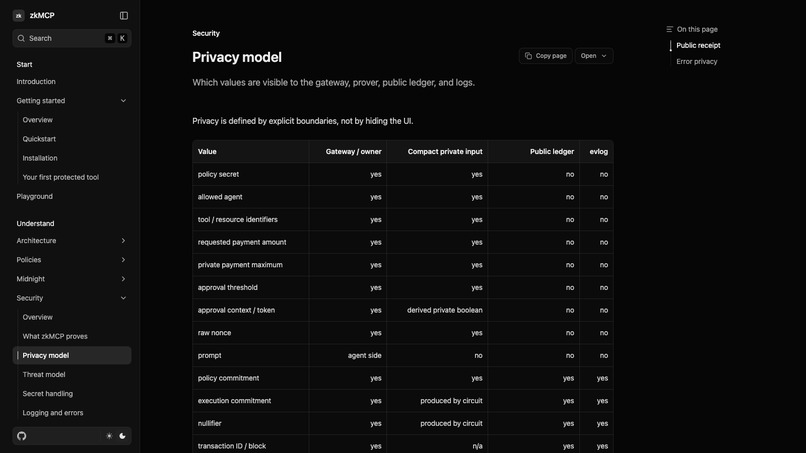 zkMCP – screenshot 2