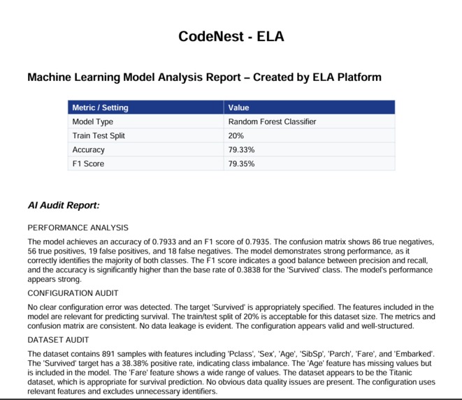 ELA (Easy To Learn AI) – screenshot 3