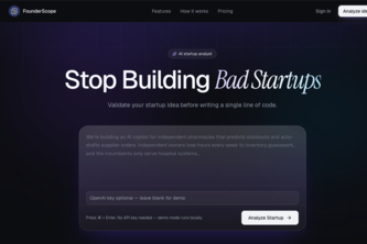 Founder Scope