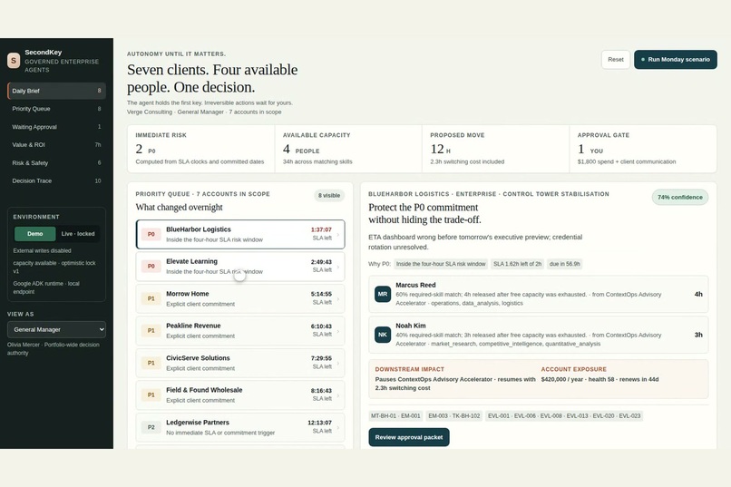 SecondKey — Autonomous Until It Matters – screenshot 6