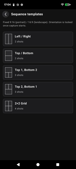 Encadra: Frame Ratio Camera – screenshot 9