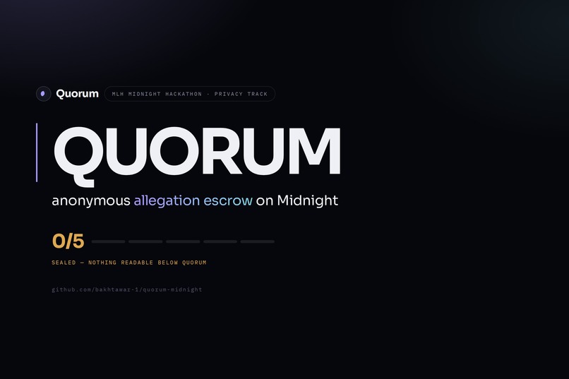 Quorum Escrow – screenshot 1