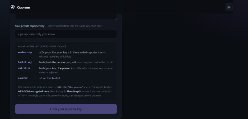 Quorum Escrow – screenshot 6