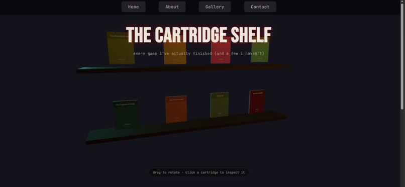 The Cartridge Shelf – screenshot 1