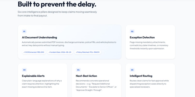 ClaimPulse – Agentic Claims Resolution – screenshot 5
