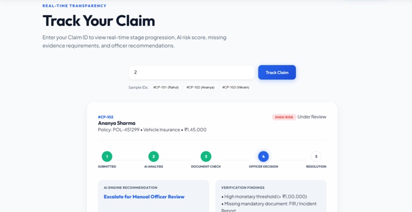 ClaimPulse – Agentic Claims Resolution – screenshot 8