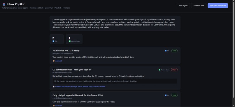 Inbox Copilot – screenshot 2