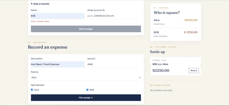 Fair Split – screenshot 1