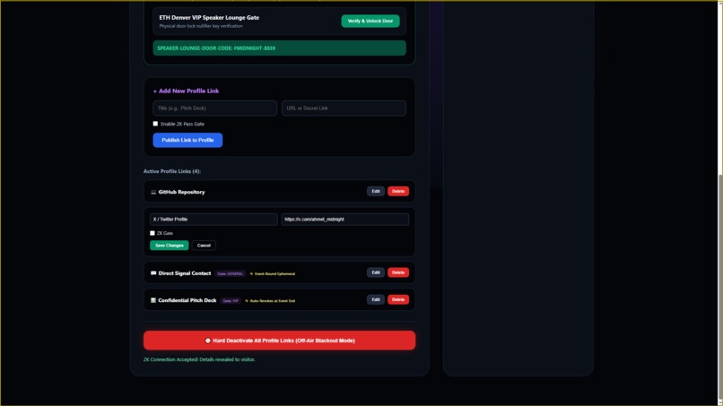 GhostBio | Zero-Knowledge Selective Disclosure Protocol – screenshot 1