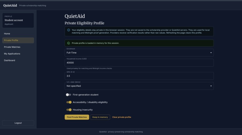 QuietAid – screenshot 4