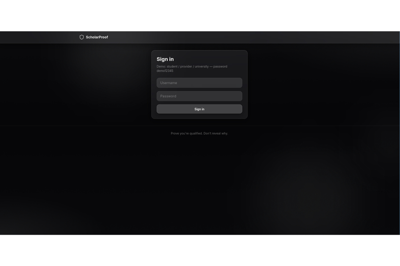 ScholarProof – screenshot 1