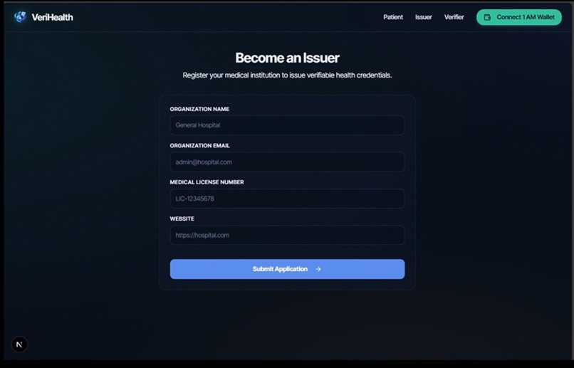 VeriHealth – screenshot 1