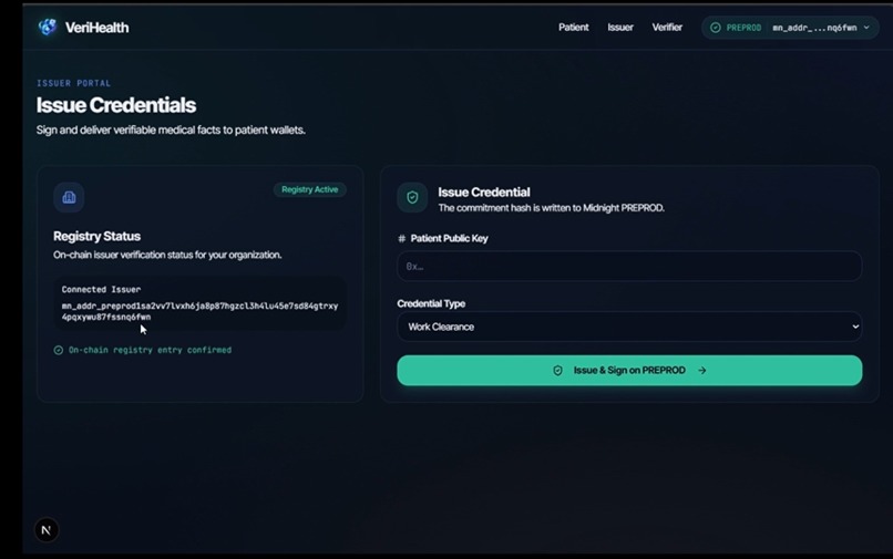 VeriHealth – screenshot 2