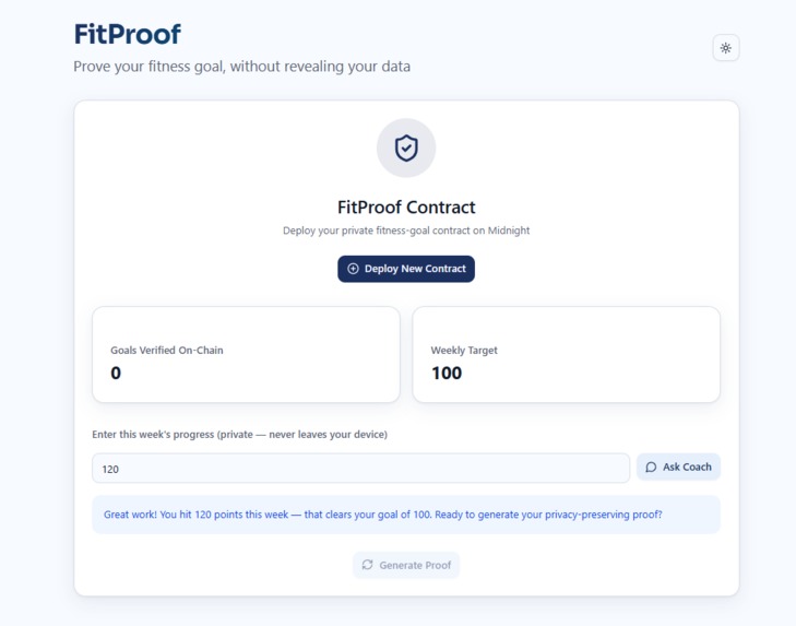 FitProof – screenshot 3