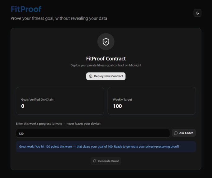 FitProof – screenshot 4