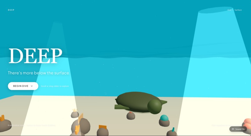DEEP — 3D Ocean Explorer – screenshot 1
