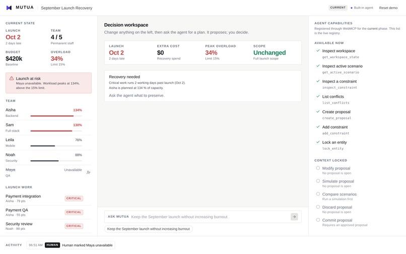 MUTUA – screenshot 1